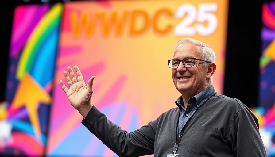 Apple Worldwide Developers Conference updates, speaker on stage at WWDC25.