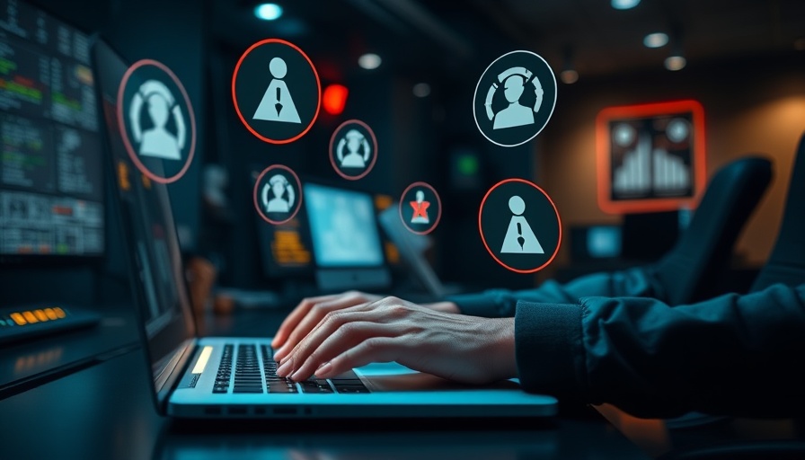 Emergency plan icons on laptop indicating the role of propane in facilities.