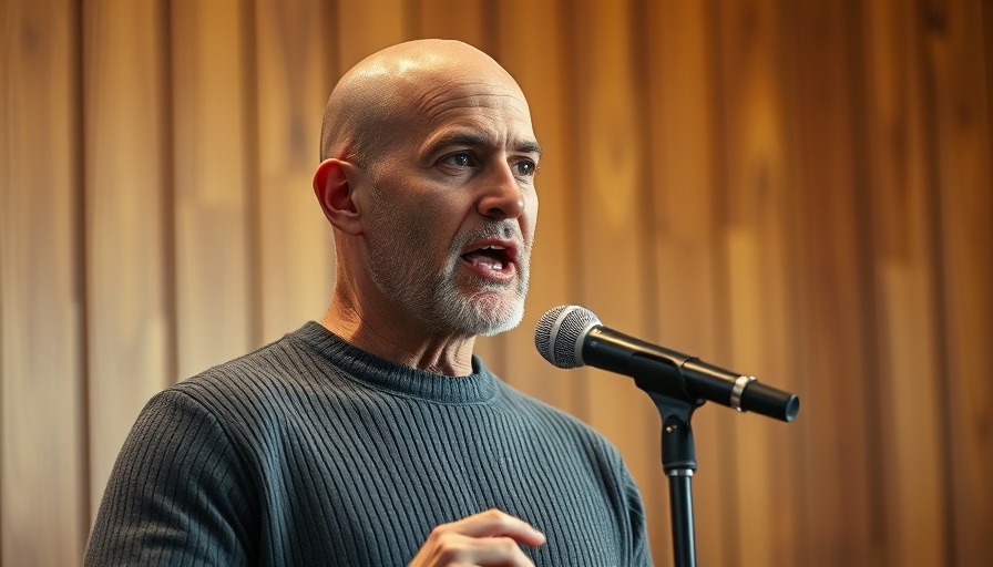 Bald man discussing growth strategies, gaining your first 1,000 followers on X.
