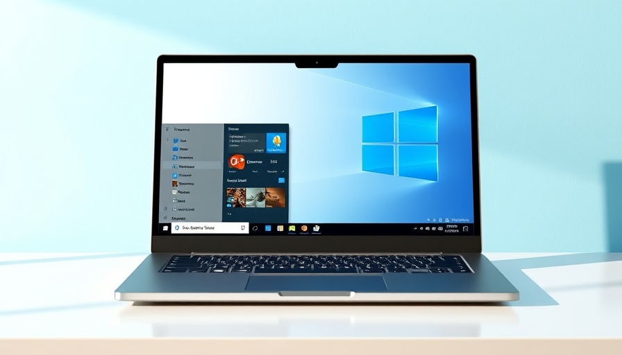 Sleek laptop with Windows 11 Pro upgrade interface.