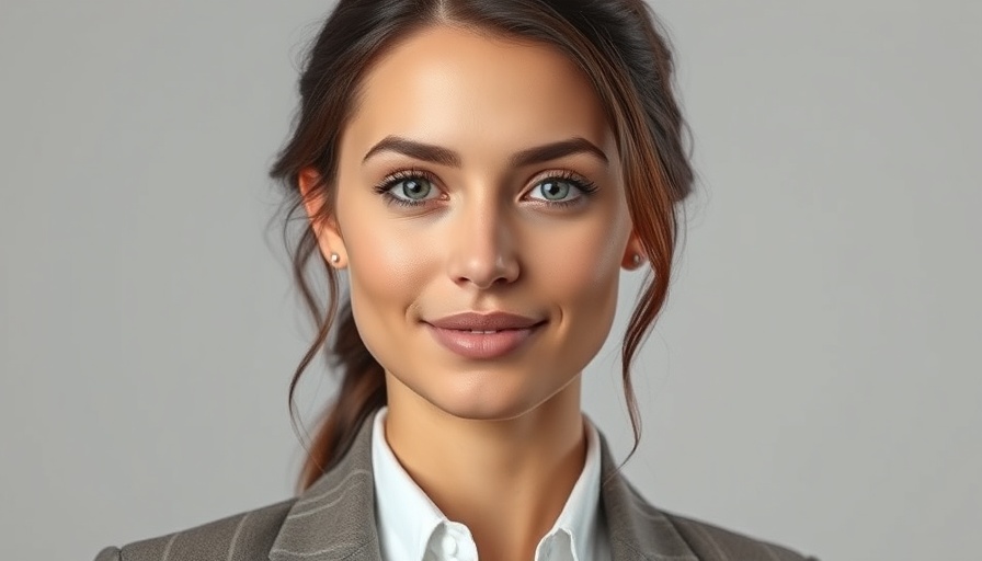 Portrait of a young woman in black, representing facilities managers in healthcare design.