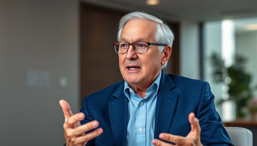 Elderly man discussing in an interview, Wharton MBA was a waste of time