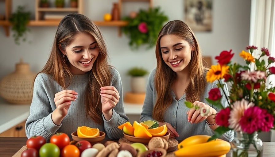Two women monetizing hobbies with friends through creative food photography.
