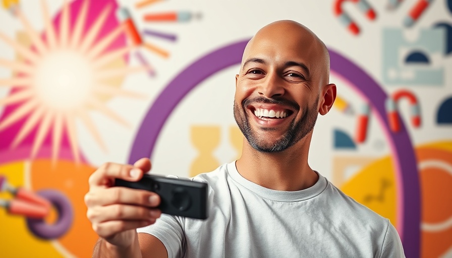 Cheerful man illustrating becoming a successful CMO.