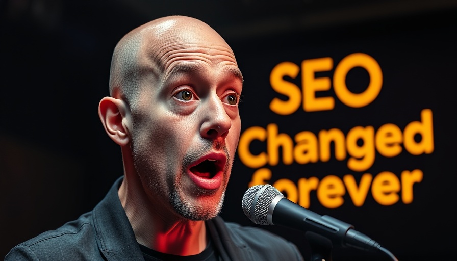 Generative Engine Optimization concept with 'SEO Changed Forever' background