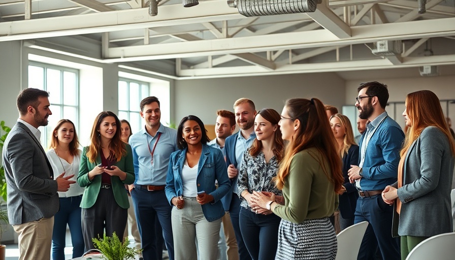 Engaged group in workshop mastering your nervous system in a modern office.