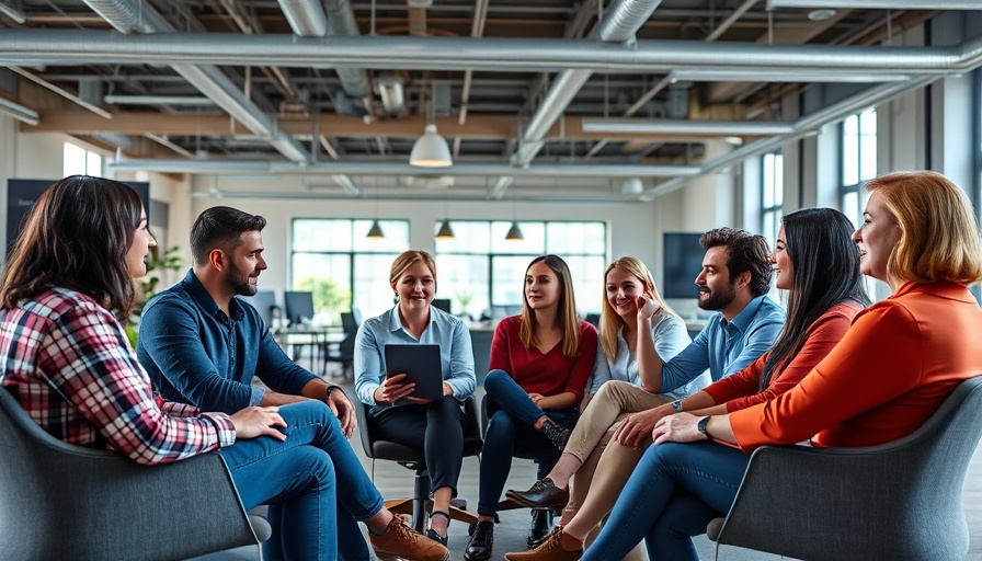 Group discussion enhances leadership presence