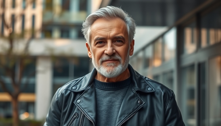 Older man in a black leather jacket outdoors, Nvidia CEO Jensen Huang college major 2025.