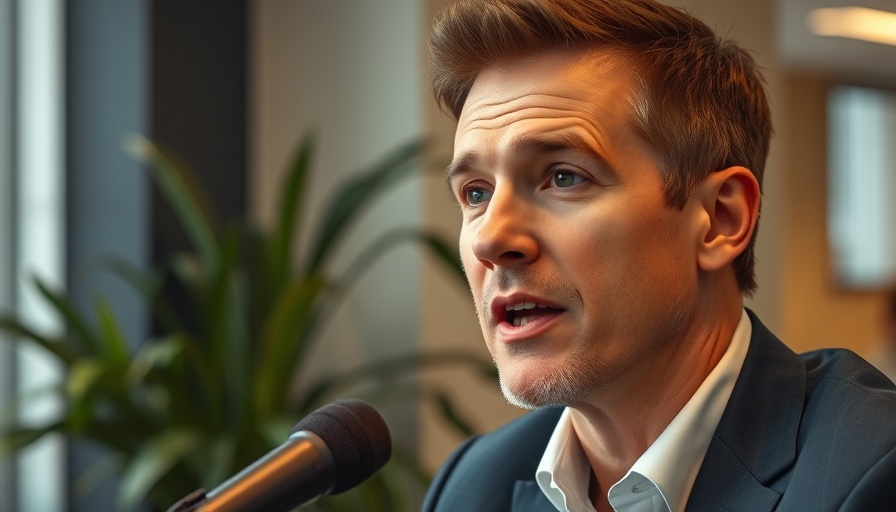 Confident man discussing Google Ads measuring effectively.
