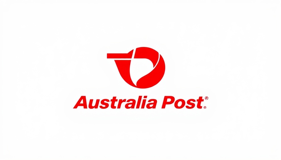 Australia Post logo representing solar upgrades initiative.