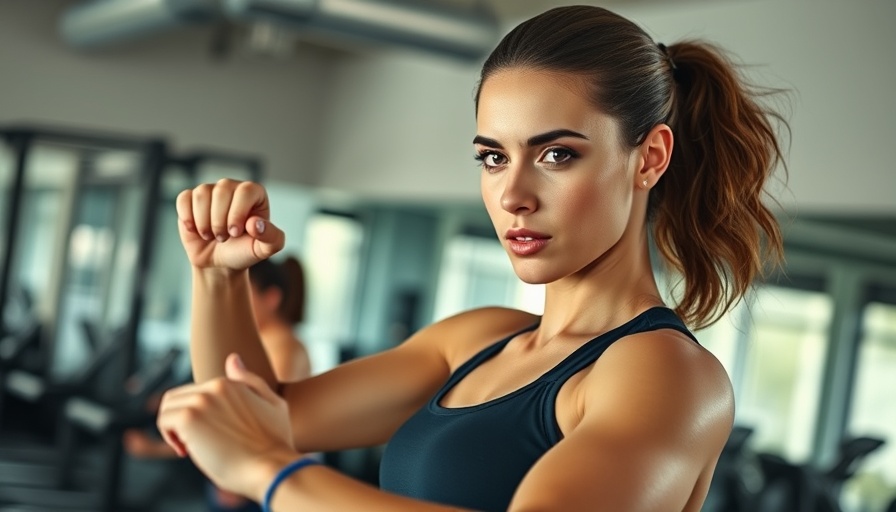 Young woman’s 3-hour daily workout journey in a gym