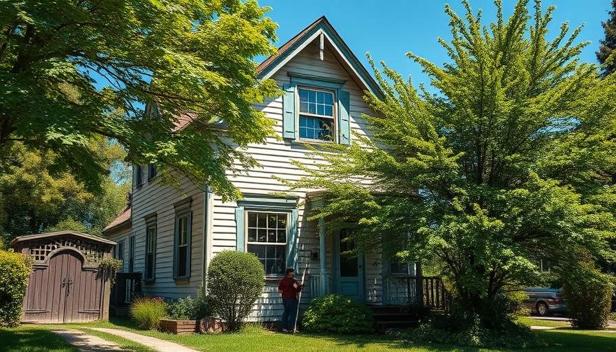 Sealing an older home for better ventilation in a charming neighborhood.