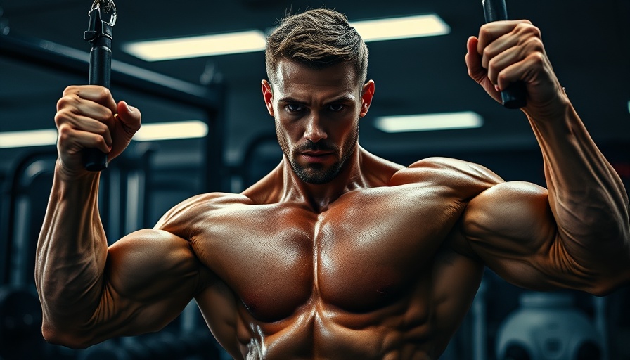 Man exercising with cable machine in gym, Build Your Muscle With Maximum Effectiveness.
