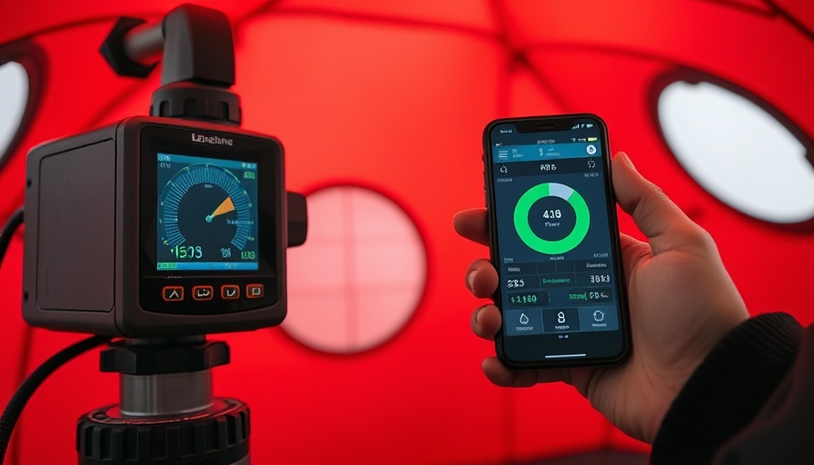 Blower doors measurement equipment with digital readings