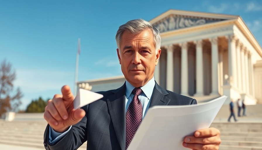 Man discusses Second Amendment Rights Challenges at Supreme Court.