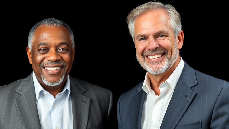 Les Brown and friend exemplifying mindset transformation and personal growth.