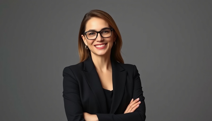 Confident real estate advisor in Colorado Springs smiling.