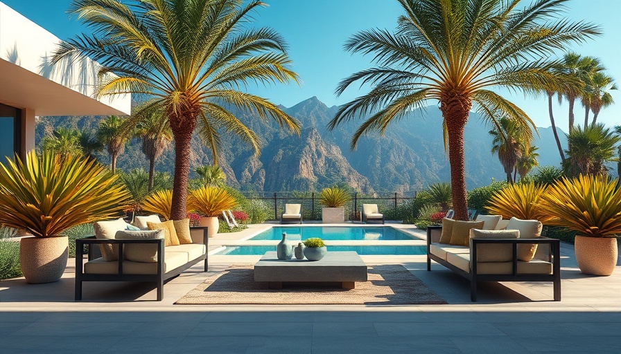Fractional ownership warm-weather properties luxury patio and pool.
