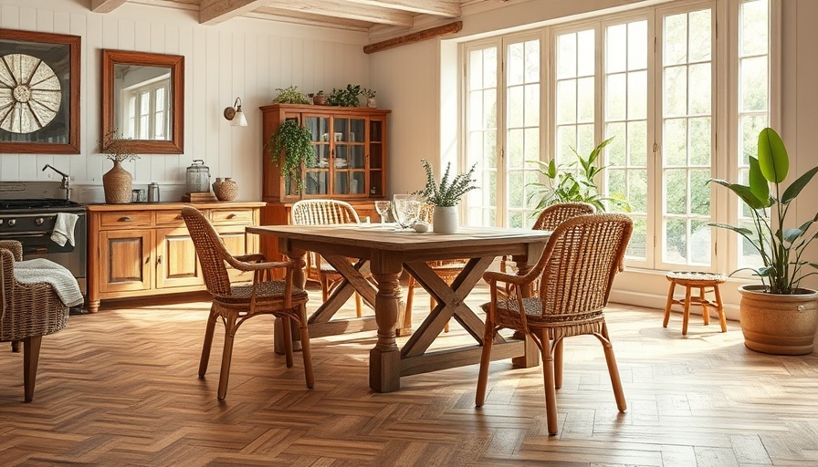 Patterned Wood Floors in Commercial Spaces: cozy dining area.