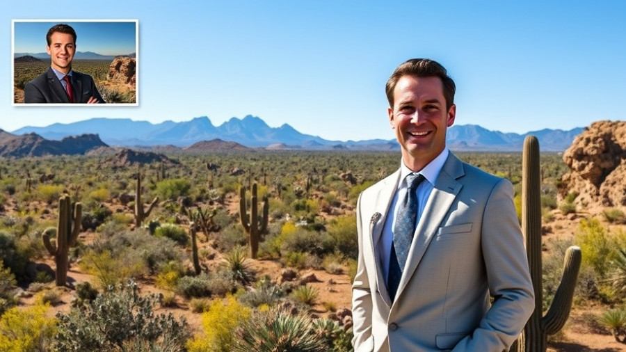 Scottsdale desert view highlighting luxury real estate market.
