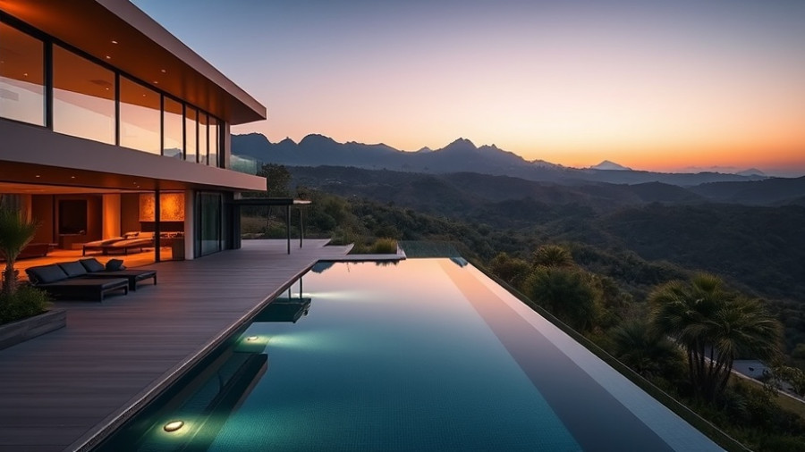 Luxurious Perth Hills real estate investment property with pool.