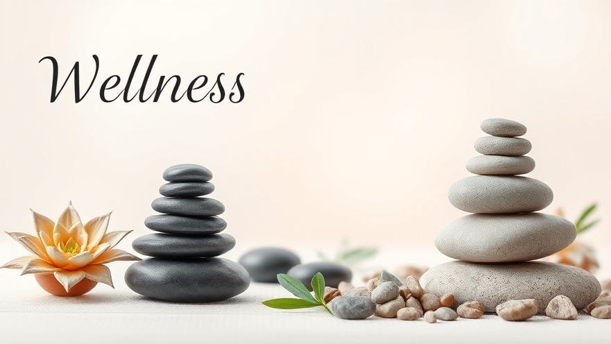 Holistic health in San Diego: Collage of serene self-care elements.