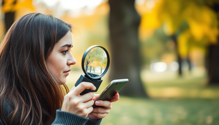 Woman investigates phone with magnifying glass, Understanding Your Dating Preferences