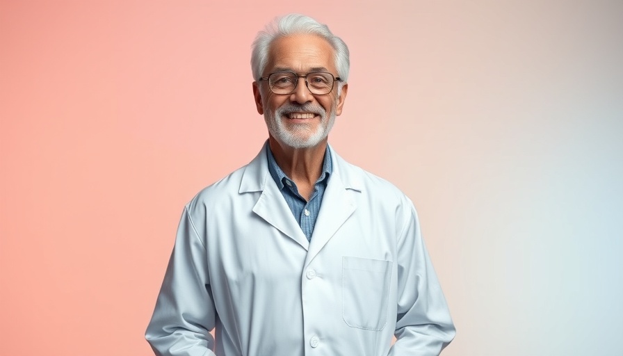 Radial Keratotomy Repair expert in white lab coat smiling.