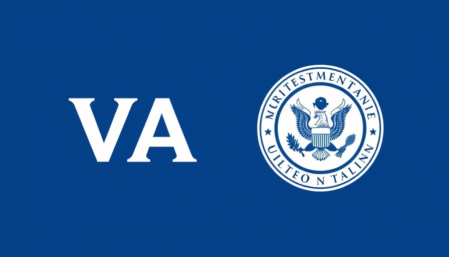 VA Resource Navigator logo on solid blue background