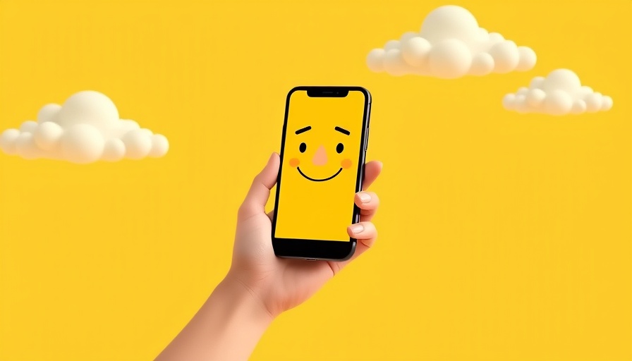 Illustration of a hand holding a phone, symbolizing benefits of going off social media.