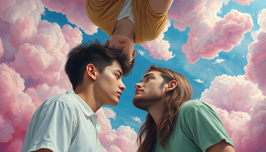 Surreal art depicting mindset shifts to stop worrying.