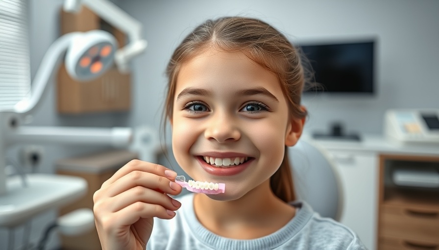 Young girl with Invisalign Palatal Expander System in China.