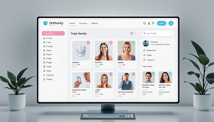 Clean interface of Details Dots Inventory Management System showing orthodontic products.