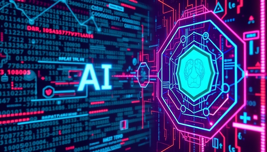 Futuristic digital interface showcasing 2024 HHS AI Use Case Inventory.