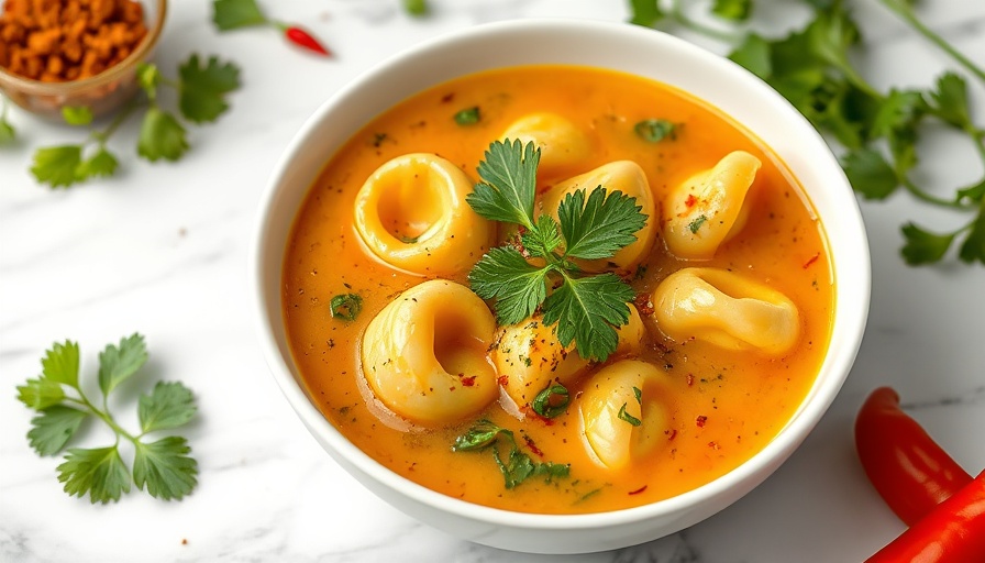 Delicious tortellini soup boosting your immune system naturally