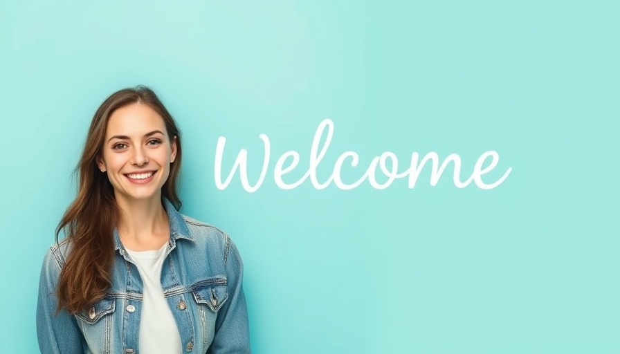 Smiling woman on a welcoming banner, Importance of Animal Fats