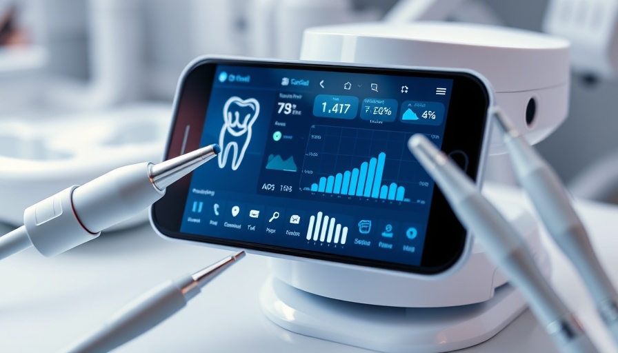 OrthoPulse technology device interfaces for orthodontic practice growth