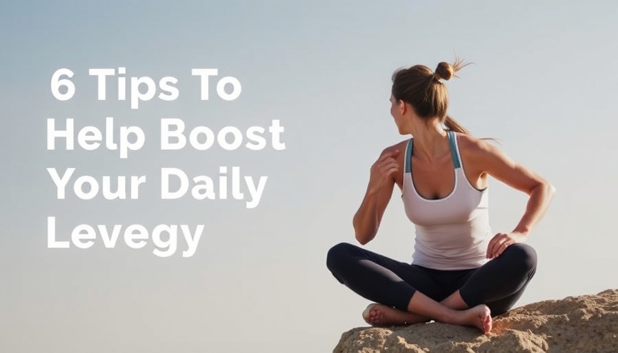 6 Tips To Help Boost Your Daily Energy Levels