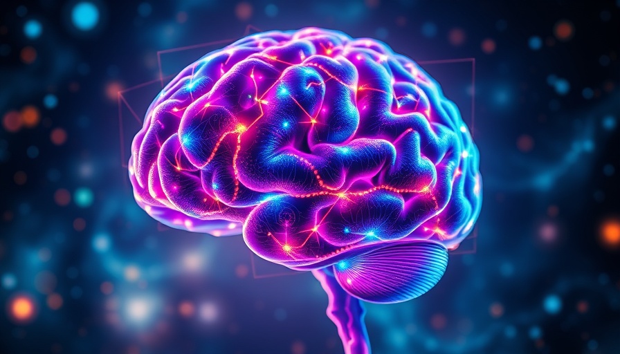 Artistic brain illustration, multivitamins for cognitive health benefits.