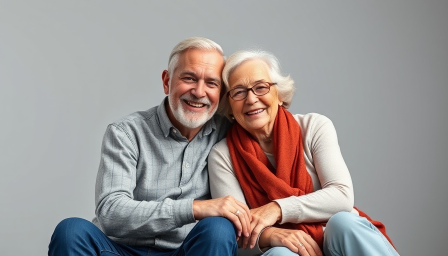 Smiling older couple representing Smile for a Lifetime Foundation