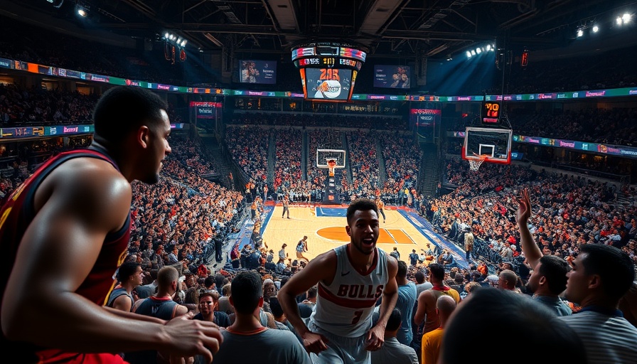 Golden State's 2-1 Start, intense basketball action in packed arena.