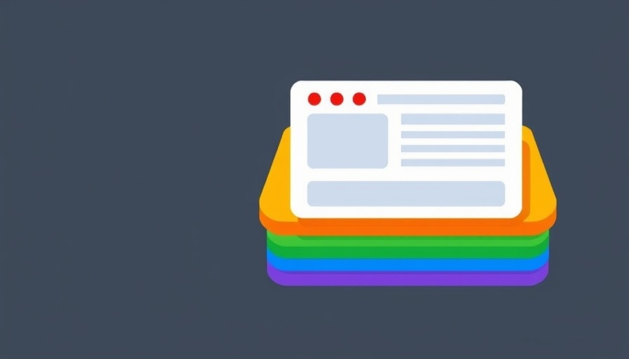 Minimalist Google News icon illustration