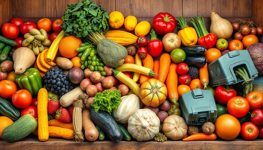 Vibrant fresh produce that highlights shelf life.