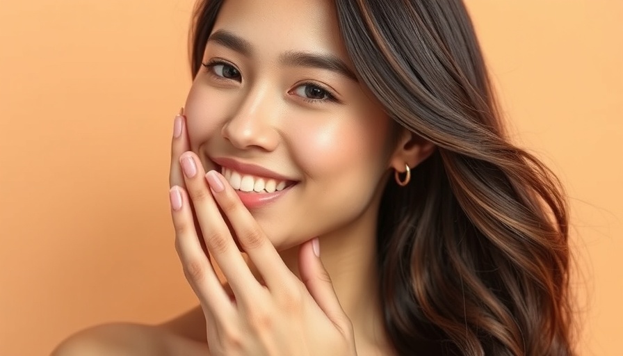 PRP and PRF benefits highlighted with a smiling woman touching her face.