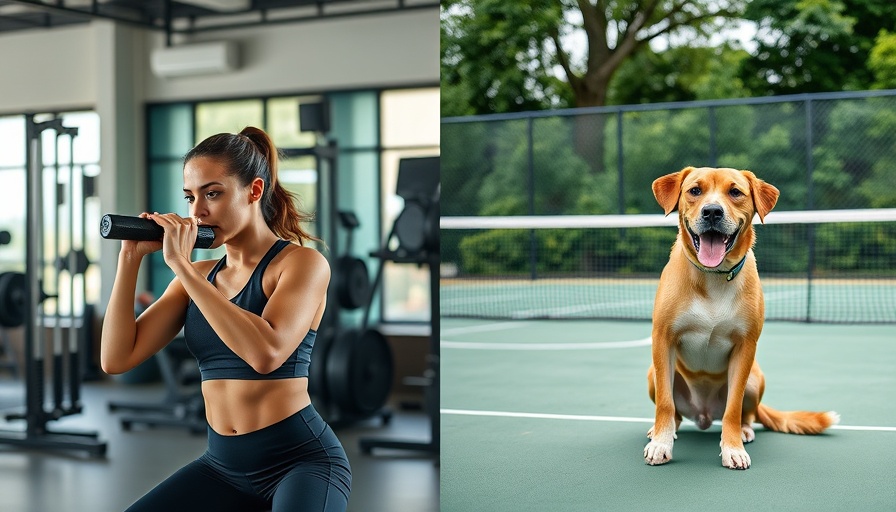 Athletic woman on court and gym to maximize pickleball performance.