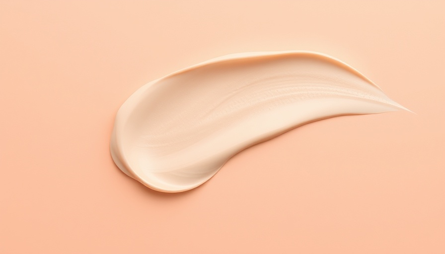 Creamy texture representing transformative power of tretinoin.