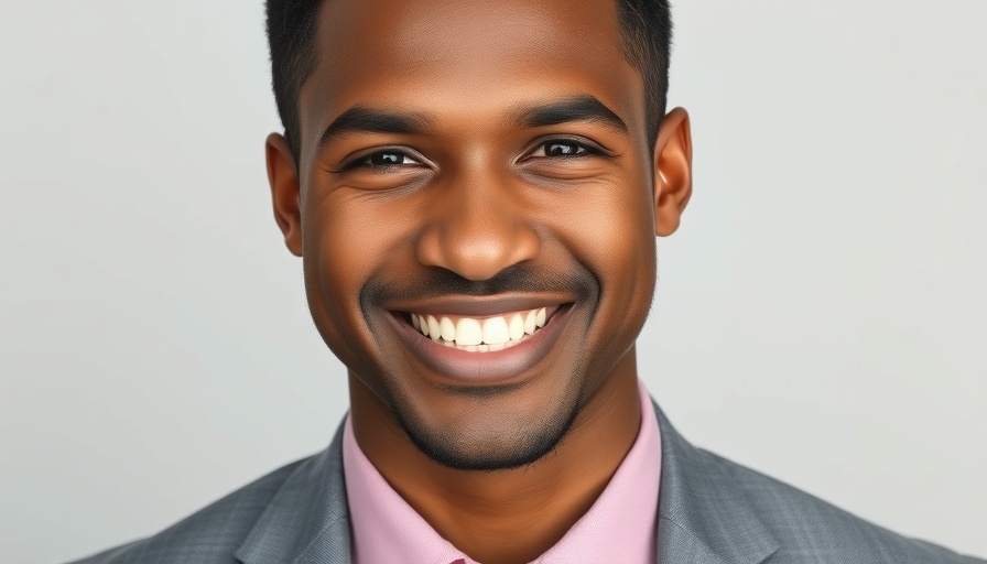 Professional headshot of a smiling man in a suit for pain management.