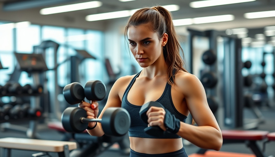 Preity Zinta fitness secrets: Woman in gym lifting weights.