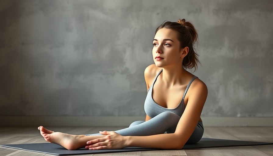 Woman practicing baby cobra yoga pose benefits in a minimal studio.