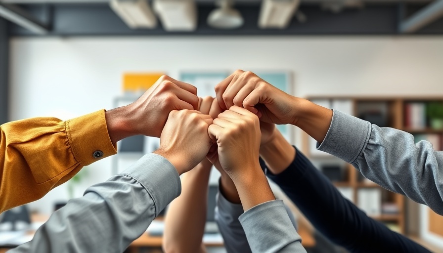 Church staffing trends 2025 teamwork concept with diverse hands joined.